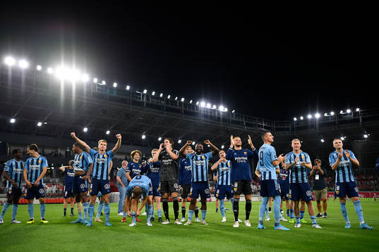 Players of Djurgården celebrate