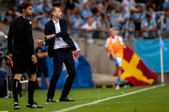 Andreas Georgson, head coach and sport director of Malmö FF