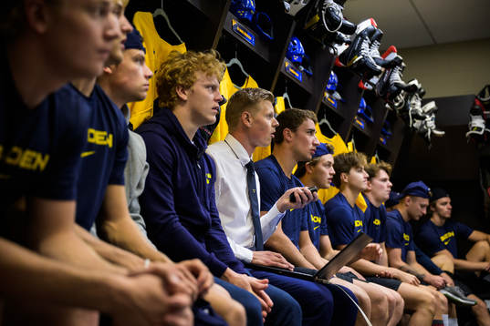 Assistant coach Patrik Andersson of Sweden