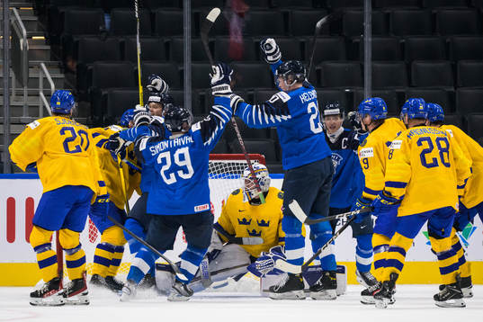 Kasper Puutio, Kasper Simontaival and Samuel Helenius of