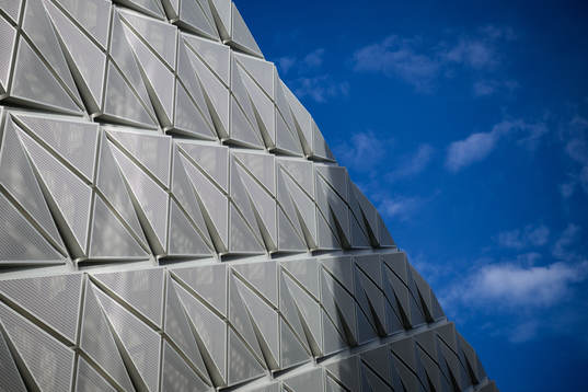 Exterior view of Friends Arena
