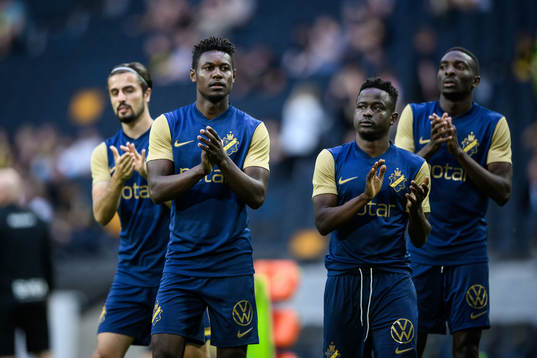 Henry Atola and Erick Otieno Ouma of AIK
