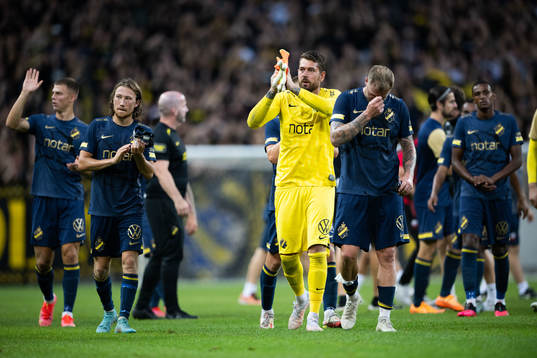 Goalkeeper Kristoffer Nordfeldt of AIK