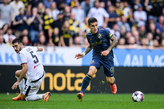 Bläddra bland fler bilder av Football, UEFA Europa Conference League Qualification, AIK - KF Shkendija