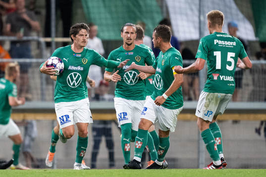 Jönköpings Södras Robin Book jublar