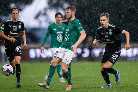 Jönköpings Södras Daniel Ljung och Västerås SKs Olle