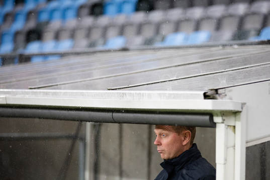 Örgrytes tränare Brynjar Gunnarsson innan