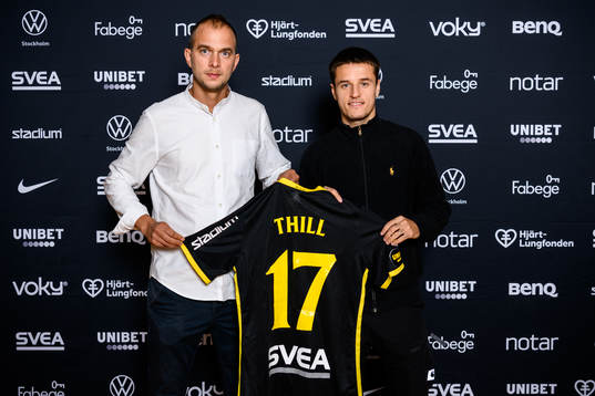 s sportchef Henrik Jurelius och Vincent Thill