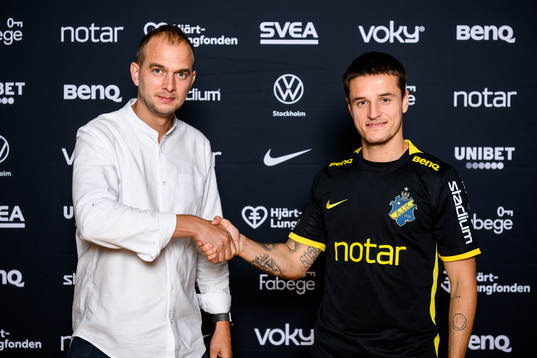 s sportchef Henrik Jurelius och Vincent Thill