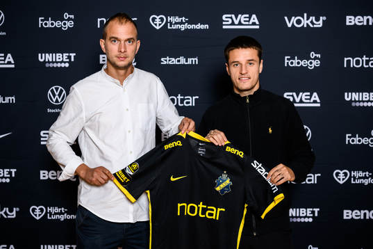 s sportchef Henrik Jurelius och Vincent Thill