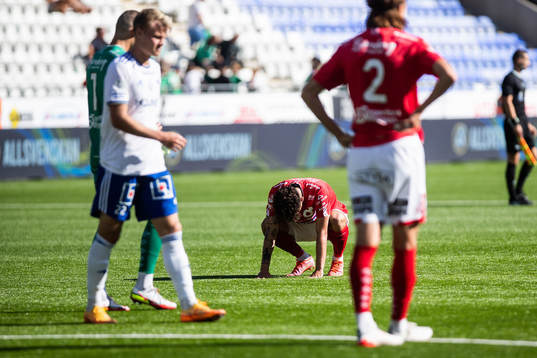 Degerfors spelare deppar