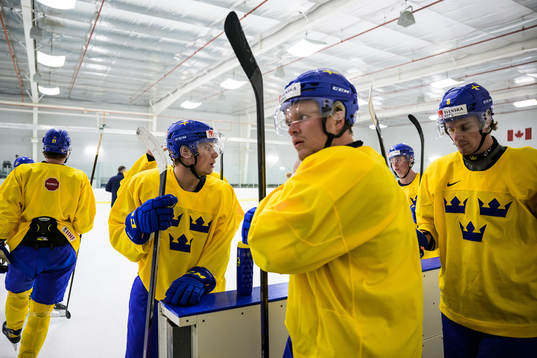 Victor Stjernborg, Måns Forsfjäll and Leo Lööf of the