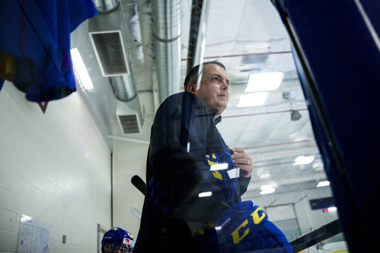 Head coach Tomas Montén of the Swedish under-20 national