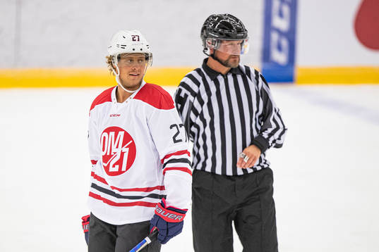 OM21 All-Stars Adam Boqvist jublar