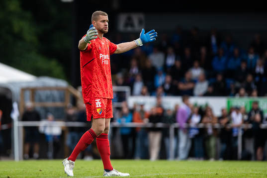 Djurgårdens målvakt Aleksandr Vasyutin