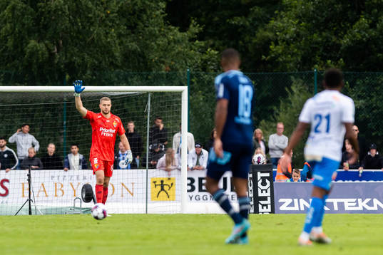 Djurgårdens målvakt Aleksandr Vasyutin
