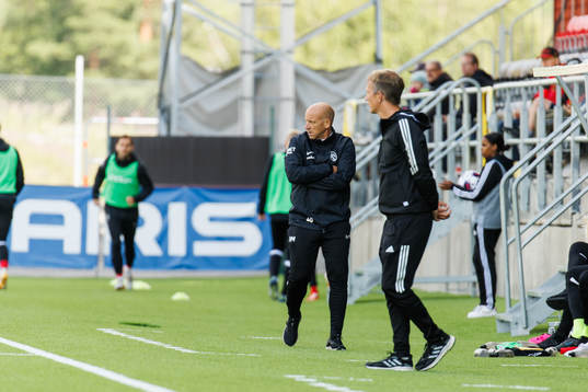 Landskronas tränare Billy Magnusson