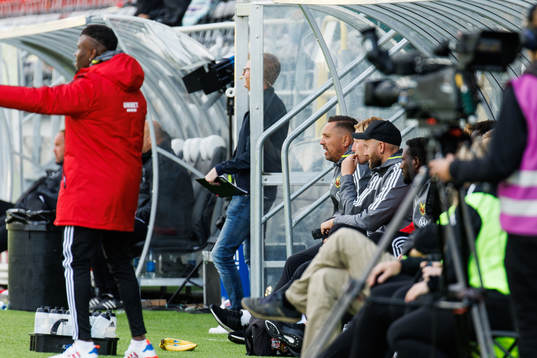 Östersunds tränare Magnus Powell