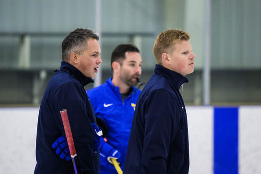 Head coach Tomas Montén and assistant coach Patrik