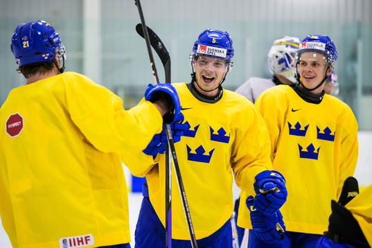 Oskar Olausson, Anton Olsson and Albert Sjöberg of the