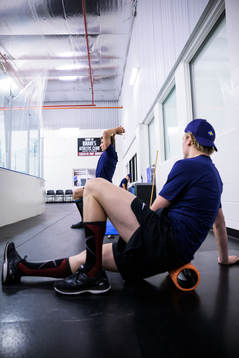 Daniel Torgersson of the Swedish under-20 national ice