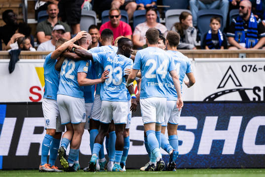 Malmö FFs Jo Inge Berget jublar