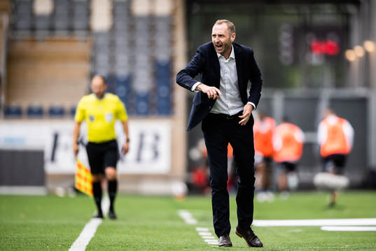 Malmö FFs tränare  Andreas Georgson