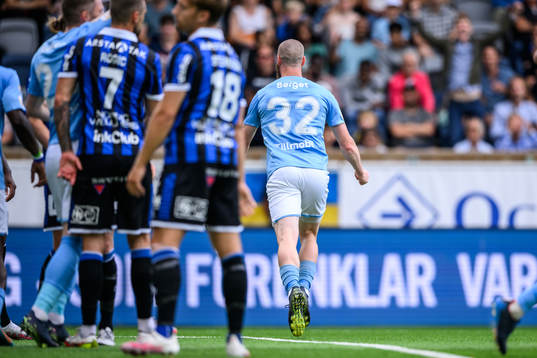 Malmö FFs Jo Inge Berget jublar