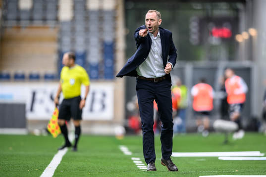 Malmö FFs tränare  Andreas Georgson