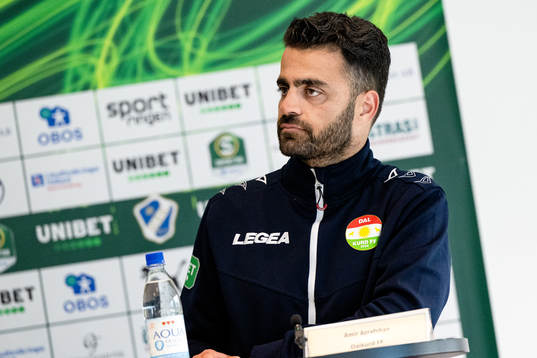 Dalkurds tränare Amir Azrafshan