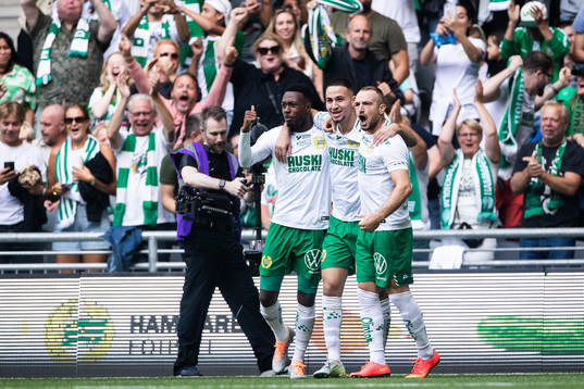 Hammarbys Abdelrahman Saidi jublar