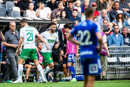 Hammarbys Mohanad Jeahze byts in