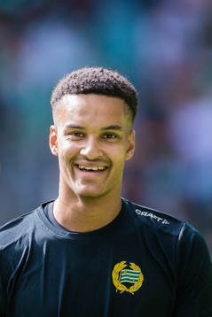 Hammarbys målvakt Oliver Dovin