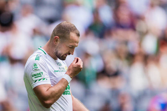 Hammarbys Veton Berisha deppar