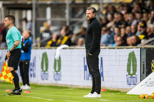 Elfsborgs manager Jimmy Thelin