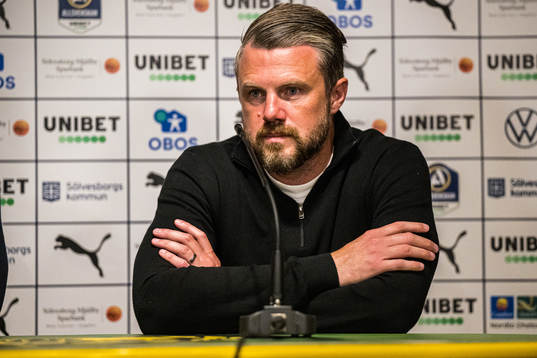 Elfsborgs manager Jimmy Thelin