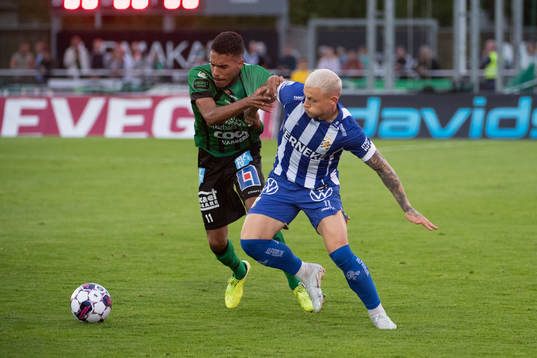 Varbergs Eliton Junior och IFK Göteborgs Erik Sorga