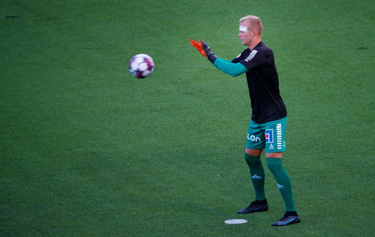 Örebros målvakt Daniel Strindholm
