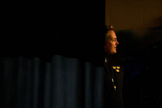 Head coach Tomas Montén of the Swedish under-20 national