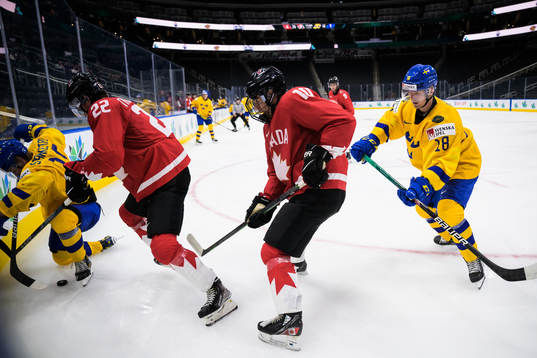 Åke Stakkestad and Linus Sjödin of Sweden in action