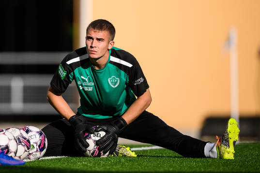 Jönköpings Södras målvakt Felix Jakobsson