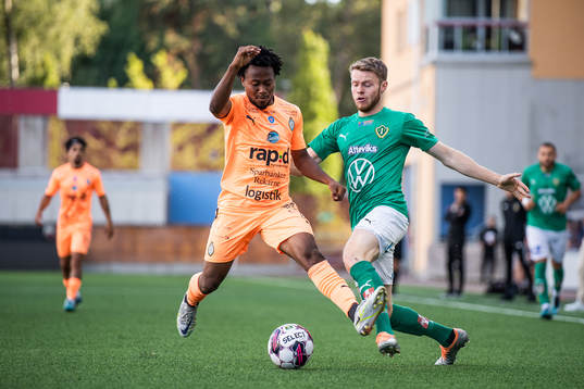 AFC Eskilstunas Abdul-Halik Hudu och Jönköpings Södras