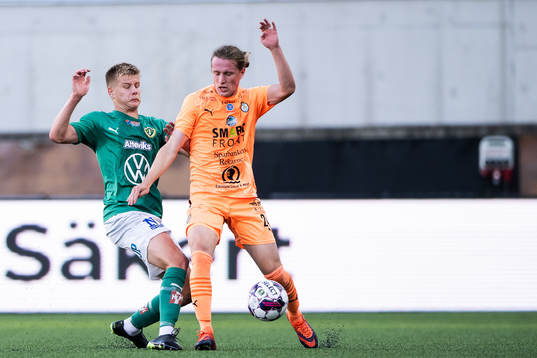 Jönköpings Södras Arvid Eriksson och AFC Eskilstunas