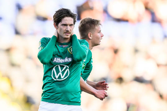 Jönköpings Södras Robin Book deppar
