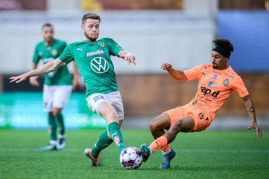 Jönköpings Södras Daniel Ljung och AFC Eskilstunas