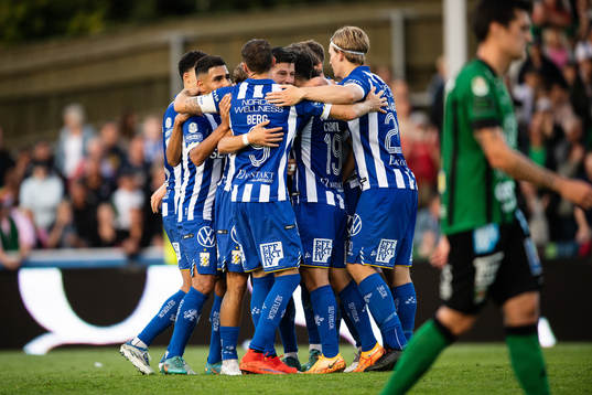 IFK Göteborgs Marcus Berg jublar