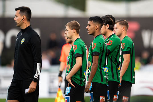 Varbergs avbytare väntar på att bytas in