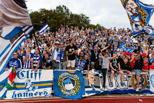under fotbollsmatchen i Allsvenskan mellan Varberg och IFK