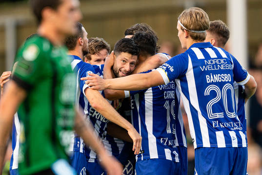 IFK Göteborgs Kevin Yakob jublar