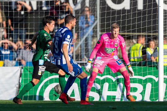 Varbergs målvakt Fredrik Andersson